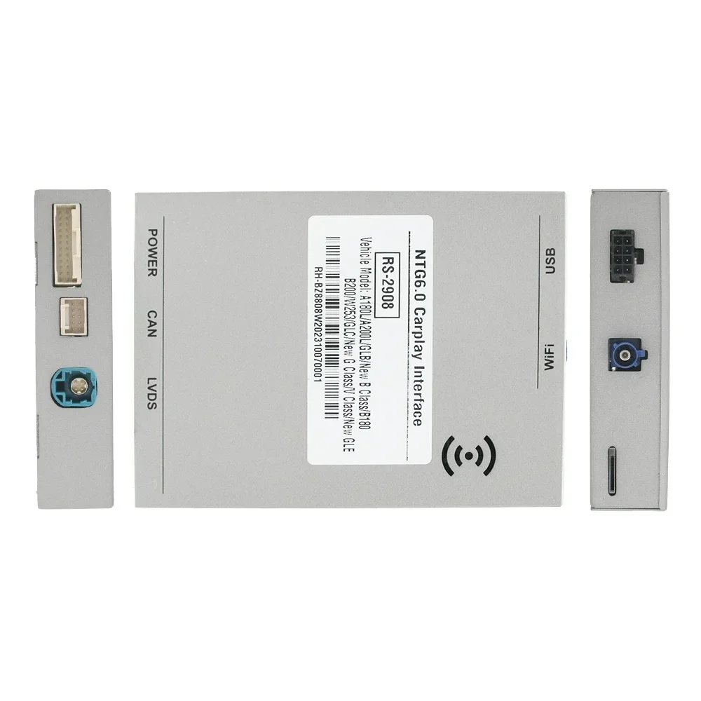 Беспроводной модуль A pple CarPlay AirPlay Android Auto Car Play для Mercedes Benz NTG6.0 GLS GLE GLB W253 GLC 2020+