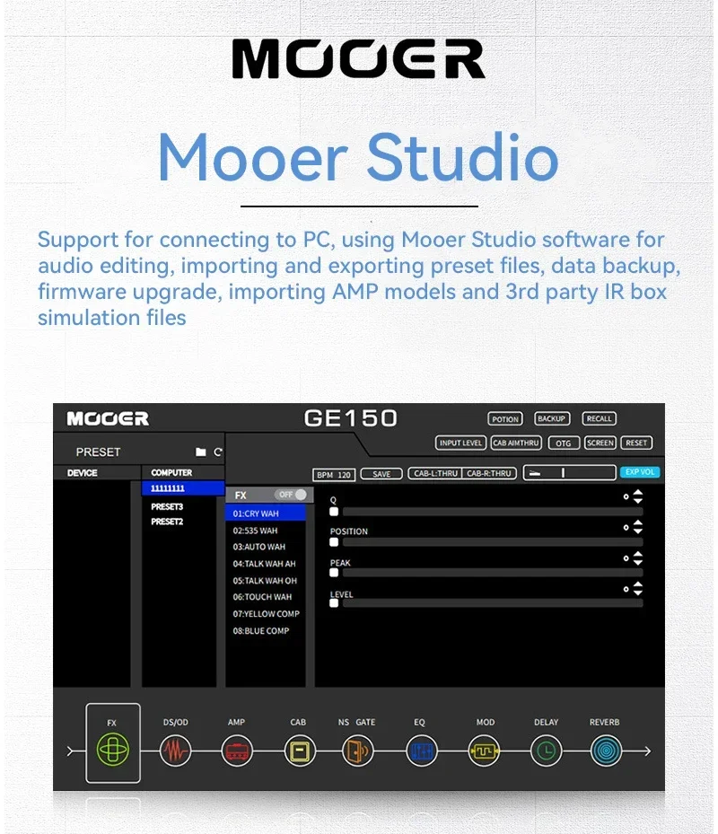 Усилитель Mooer GE150