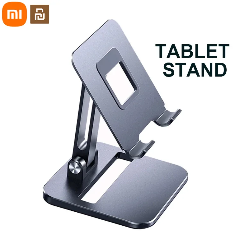 

Xiaomi Youpin Metal Desk Mobile Phone Holder Adjustable Foldable Height Angle For iPhone iPad Universal Cell Phone Tablet Holde
