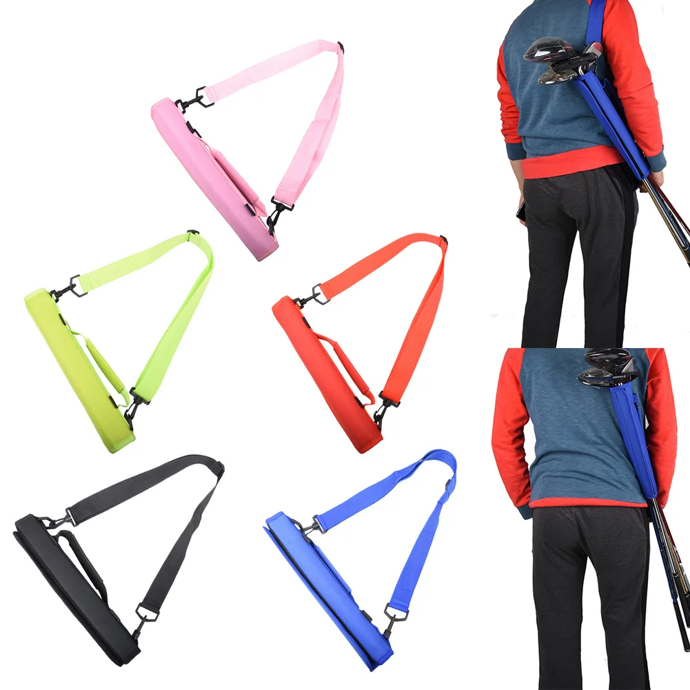 

Portable Fold Golf Club Bag Holder Driving Range Carrier Light Sleeve Case Bag Lightweight Storage Case For Golf Practicing