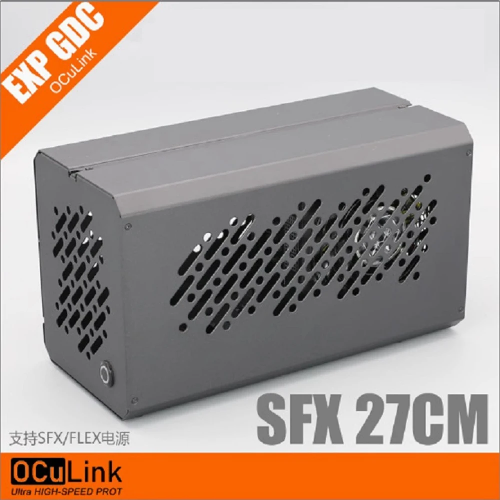 Фото Корпус с рамкой A64I для TH3P4G3 OCuP4v2 OcuLink Thunderbolt3/4 USB4 PCIE 4,0 SFX FLEX, внешняя видеокарта, док-станция для графического процессора №5