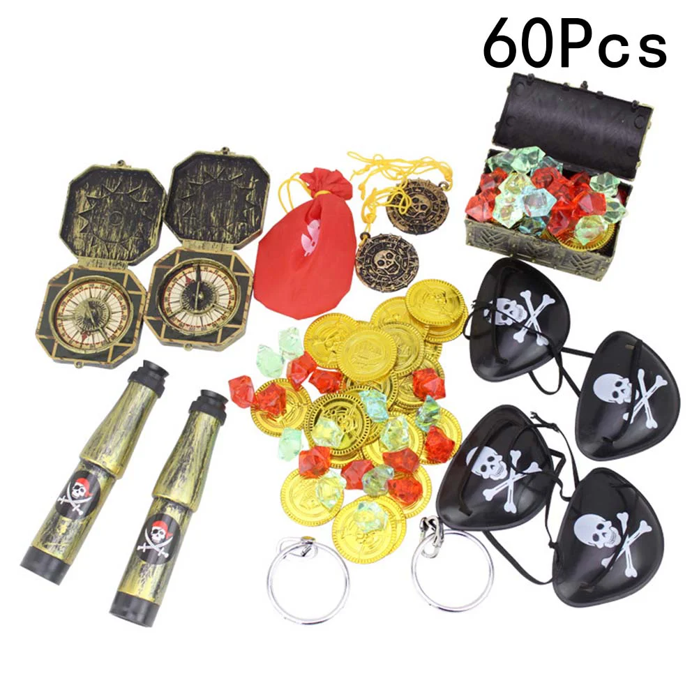 

60PCS Pirate Props Cartoon Costume for Festival