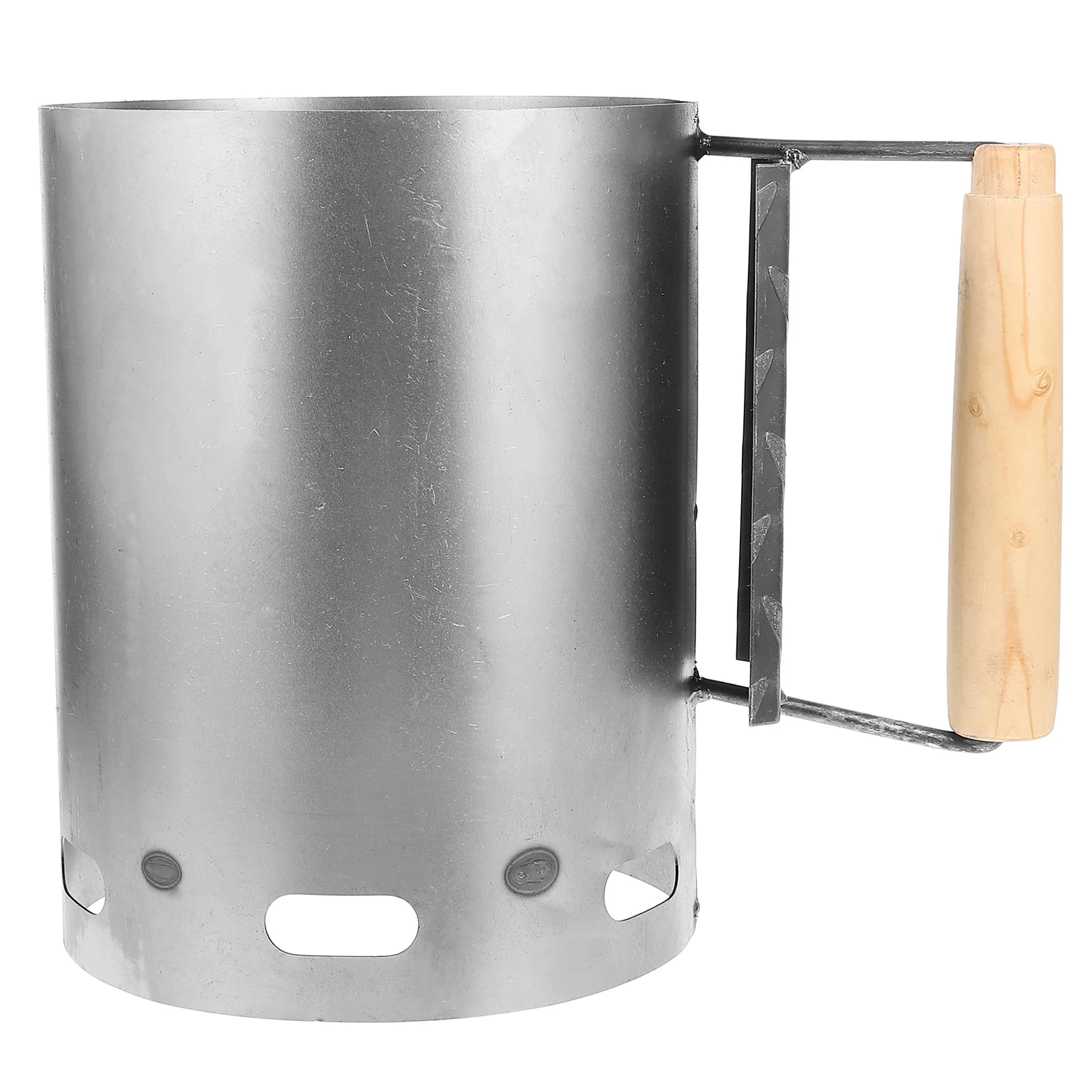 

Chimney Smoker Portable Barbecue Grill Outdoor Tool Ignition Supply Charcoal Starter Can