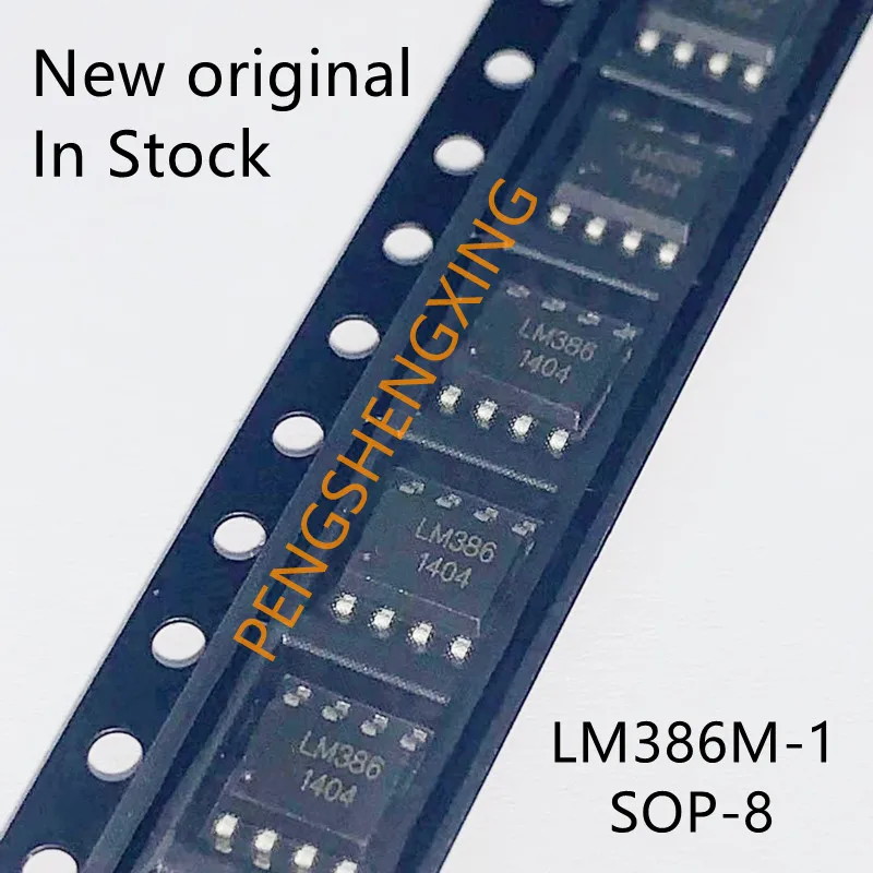 10 шт./лот LM386 LM386M-1 SOP-8 LM386M, новая оригинальная модель, горячая распродажа