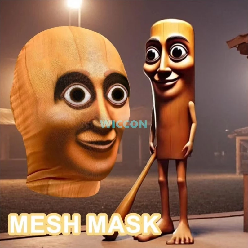 Фото 3D-печатная полнолицевая маска-балаклава для косплея, костюмов и реквизита для вечеринок на Хэллоуин №1
