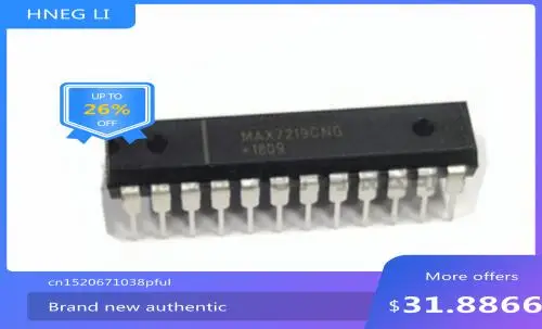 Новинка 100%, бесплатная доставка, модуль MAX7219CNG MAX7219 MAX7219CN DIP24, новинка, в наличии, бесплатная доставка