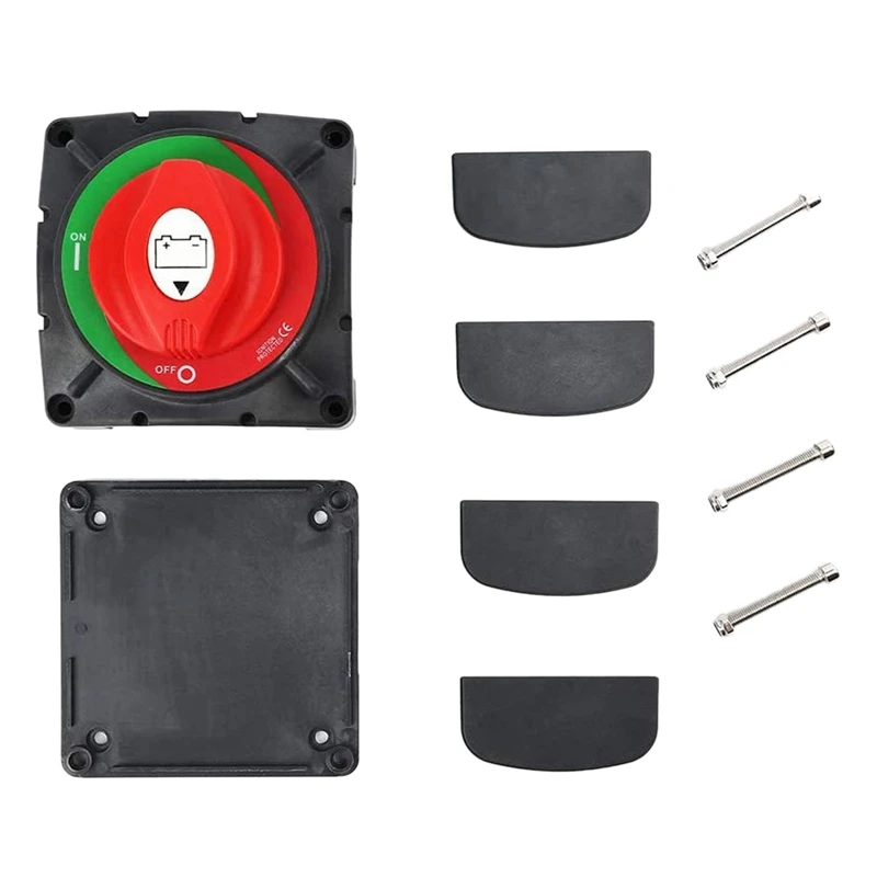 

12 В-48 в переключатель изолятора аккумулятора ВКЛ-ВЫКЛ, 600A непрерывный основной переключатель аккумулятора для морской лодки яхты RV ATV UTV