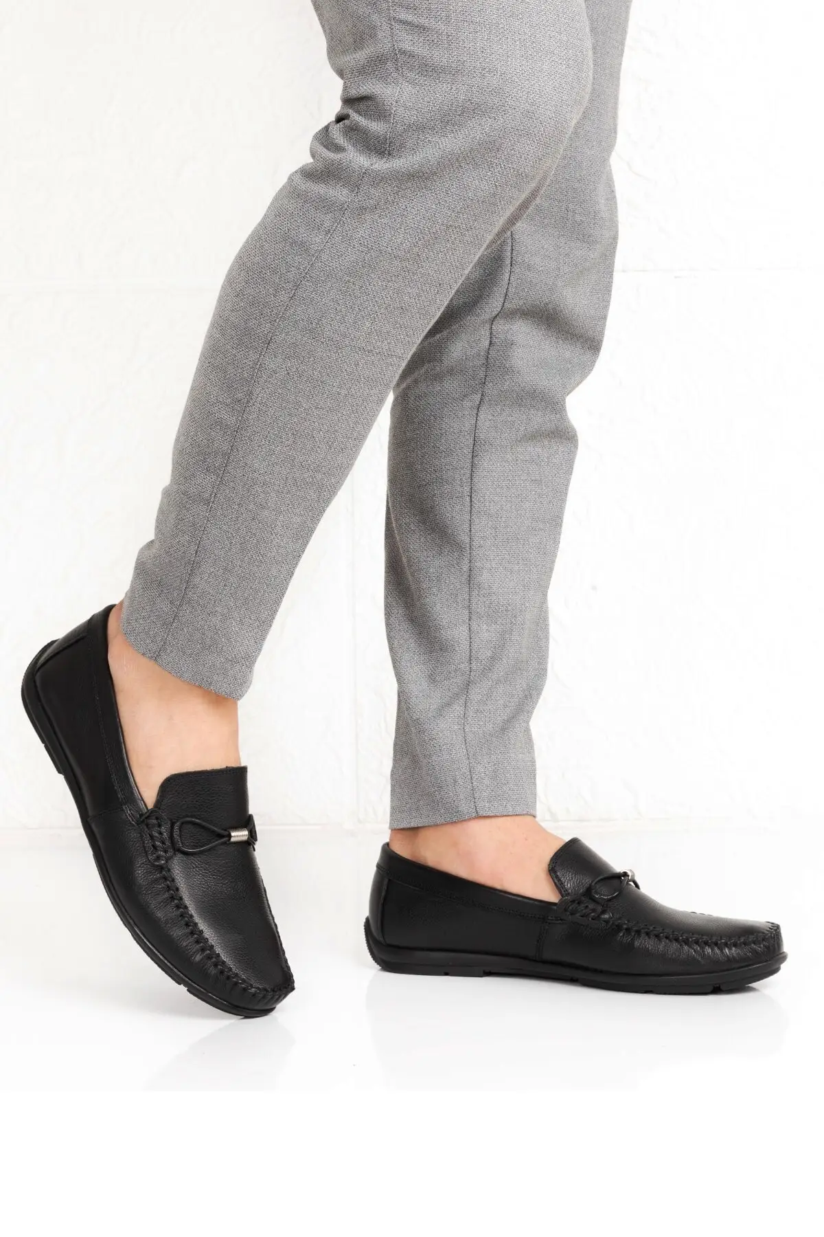 

Мужская обувь, черные повседневные Летние Новые Популярные стильные мужские лоферы, мягкая обувь, Повседневные Удобные туфли