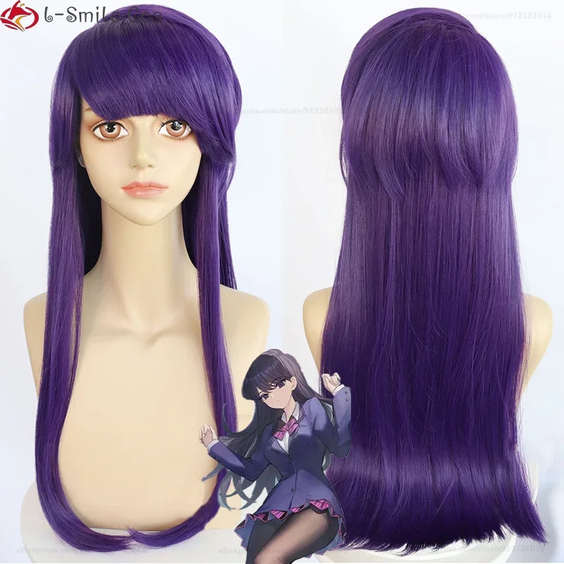 Аниме Komi Can't Communicate san wa Comyushou desu Shouko Косплей Парик Термостойкие синтетические