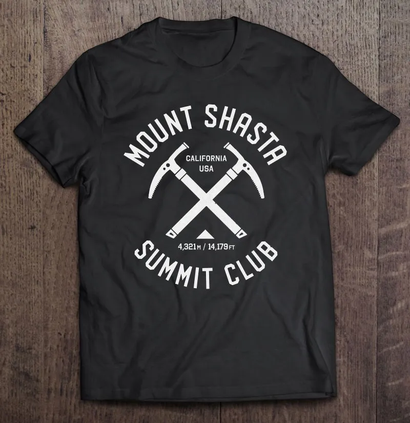 

Mt Shasta саммит клуб I Альпинизм Гора Шаста пуловер оверсайз футболка Харадзюку Аниме футболки женская блузка