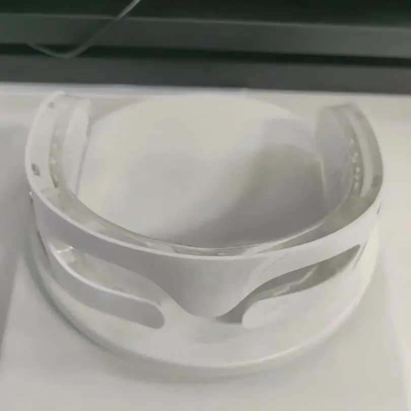 Фото Новый визуальный 3D массажер для глаз, снятие усталости глаз, вибрационный массаж, расслабление мышц глаз, инструмент для ухода за красотой, удаление темных кругов, сумка для глаз №1