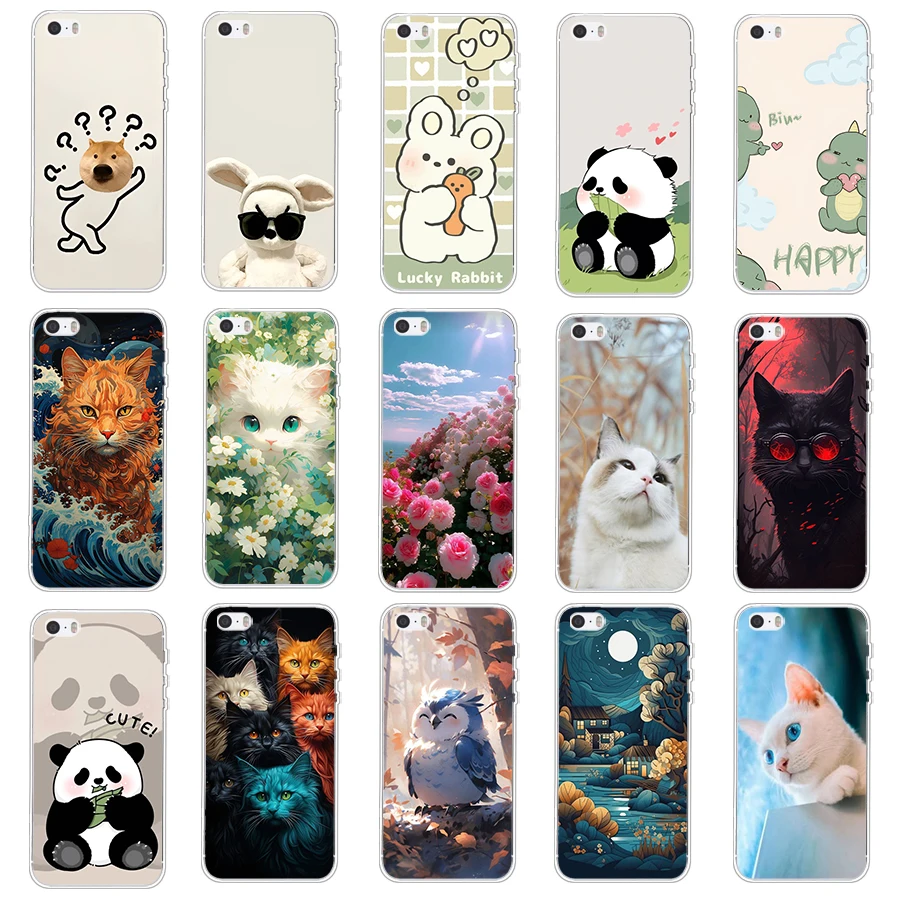 Чехол 4 для iphone 4/4s/5/5s/5c/6/6s/6 plus/6s plus мягкий силиконовый защитный чехол из ТПУ
