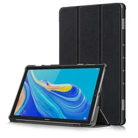 heouyiuo triple fold stand case for huawei mediapad m6 10 8 8 4 tablet case cover