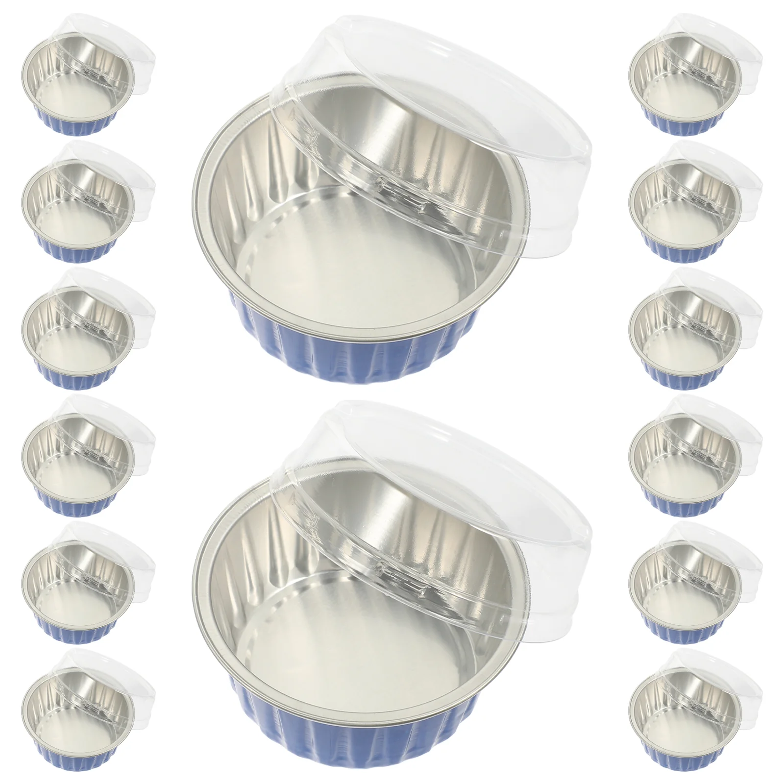 

50Pcs Practical Household Disposal Kitchen Dessert Cups Cupcake Molds for Decorate Kitchen Bakery