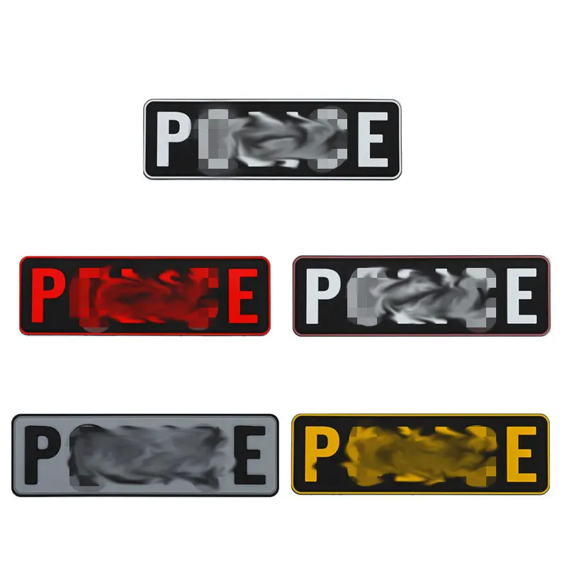 

City Special Armband CT SFO Magic Sticker Tactical Back Sticker Magic Sticker Sticker P*****E Armband PVC Velcro Patches Logo