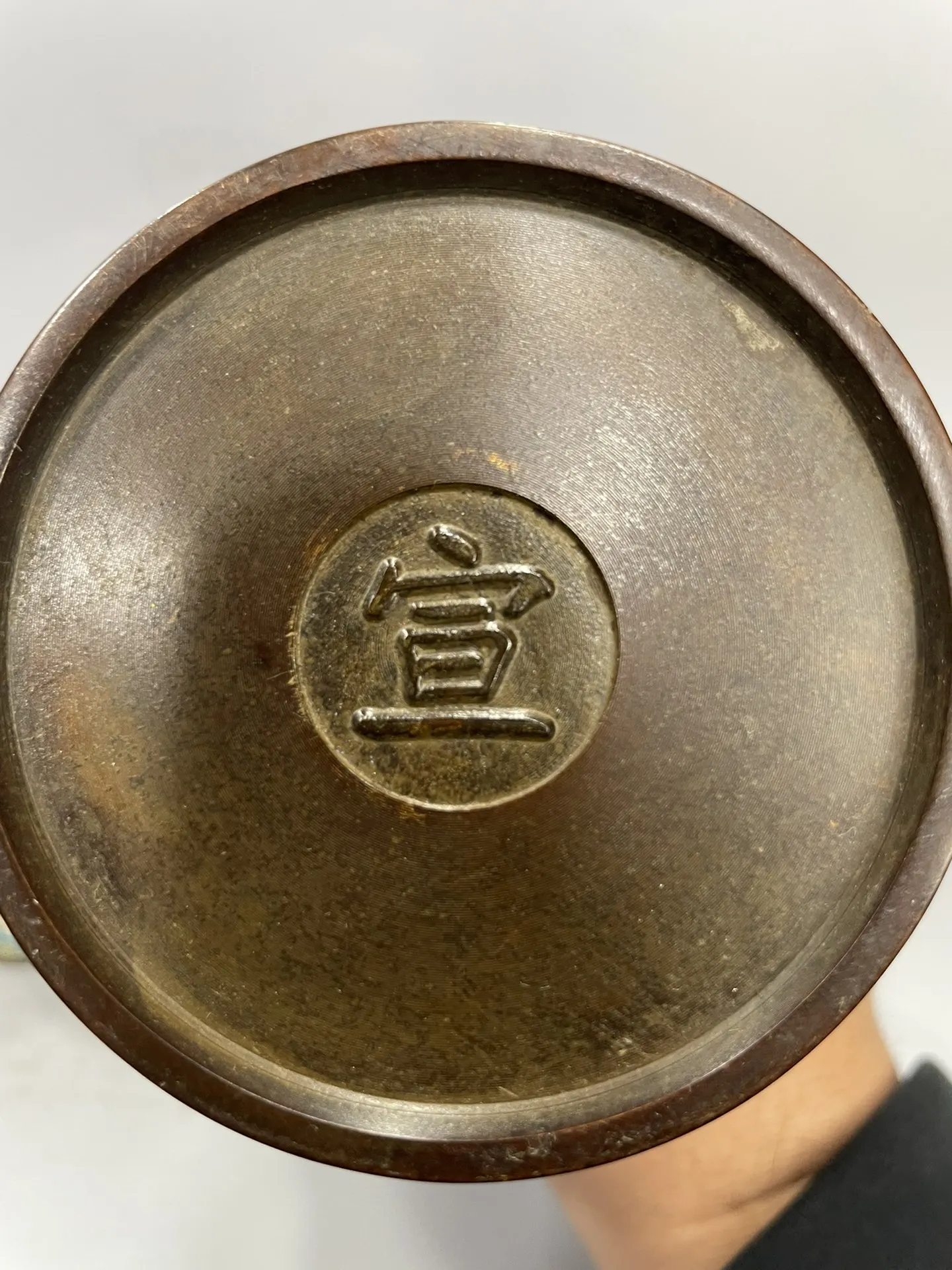 Коллекция тибетских храмов старое эмалированное Украшение 9 дюймов подсвечник с