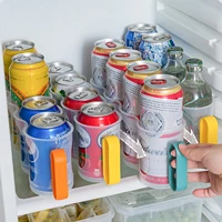 1 pcs beer soda drink can storage box kitchen fridge drink bottle holder fridge refrigeration storage organizer rack shelf