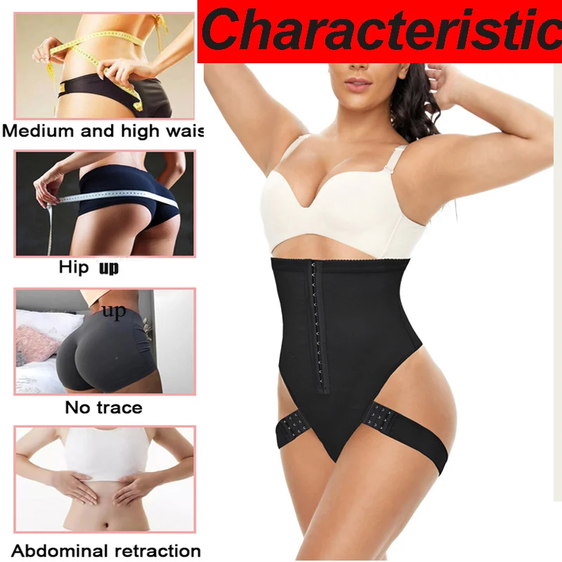Women Butt Lifter Shaper Panties Booty Pulling Underwear Body Shaper Waist Trainer High Waist Hip Lifting Corset Body Shapewear