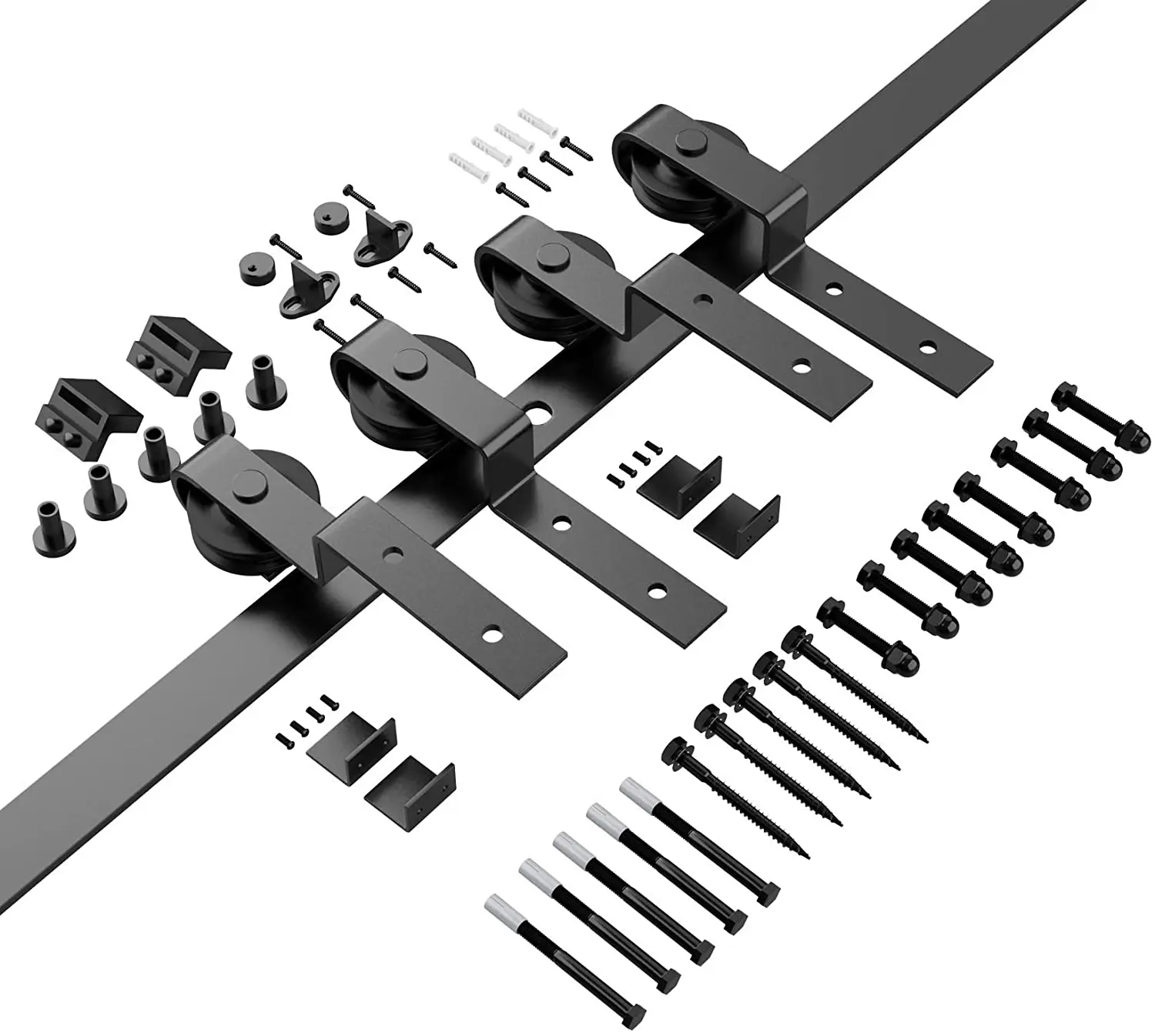 Обойма оборудование для раздвижной двери сарая роликов двойных дверей плавная