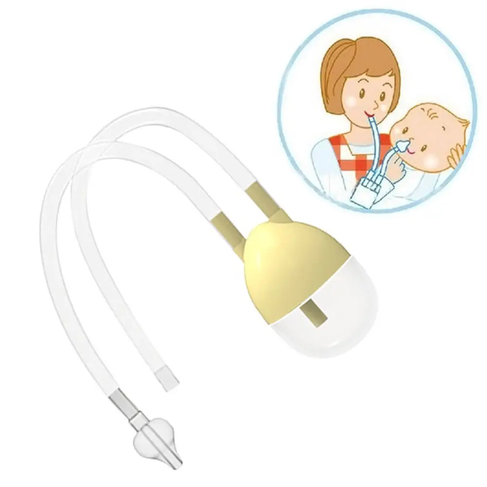 

New Baby Safety Nasal Mucus Runny Aspirator Nose Cleaner Vacuum Suction Healthy Hot