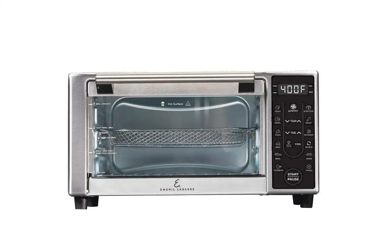 

Power AirFryer 360 Plus, Toaster Oven, Stainless Steel, 1500 Watts