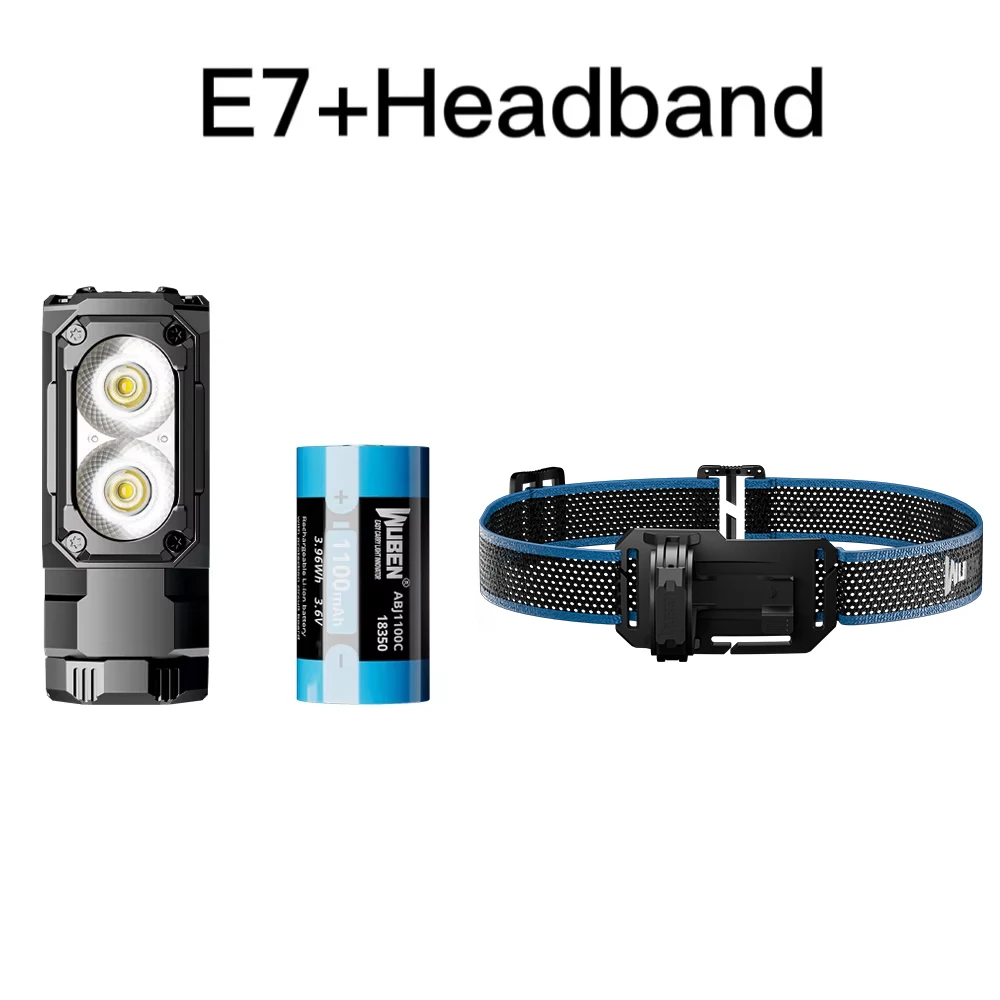 WUBEN E7 1800 люмен фонарик