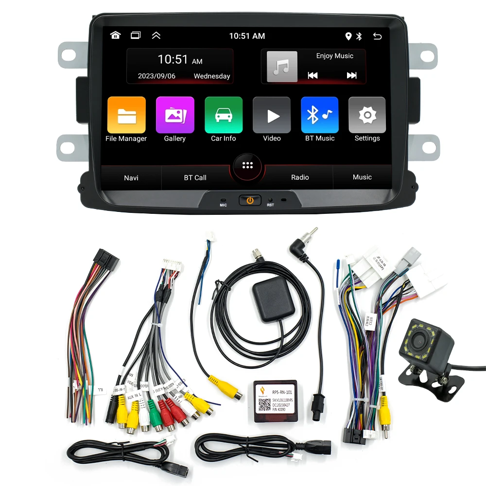 Автомобильный Мультимедийный Плеер На Базе Android 8 Футов Gps-навигация