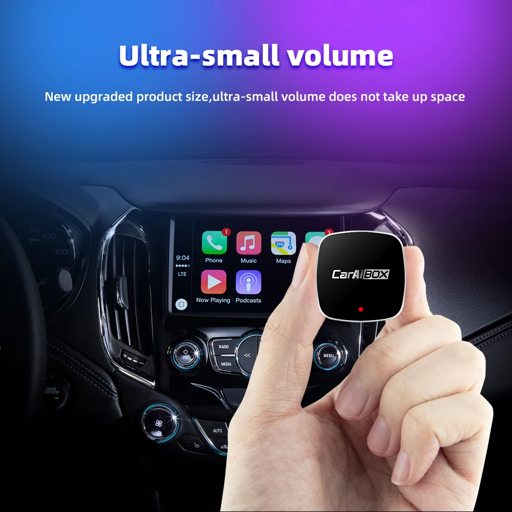 Аксессуары для мини-автомобилей CarAiBOX оригинальный проводной адаптер Carplay или