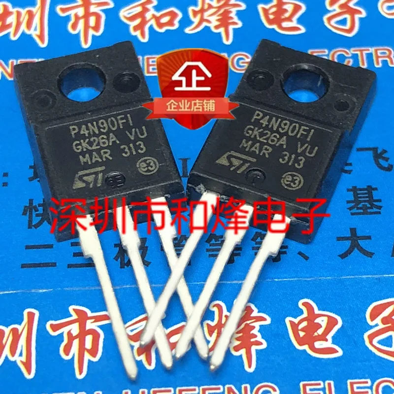 

30pcs original new P4NA90FI STP4NA90FI TO-220F 900V 2.2A