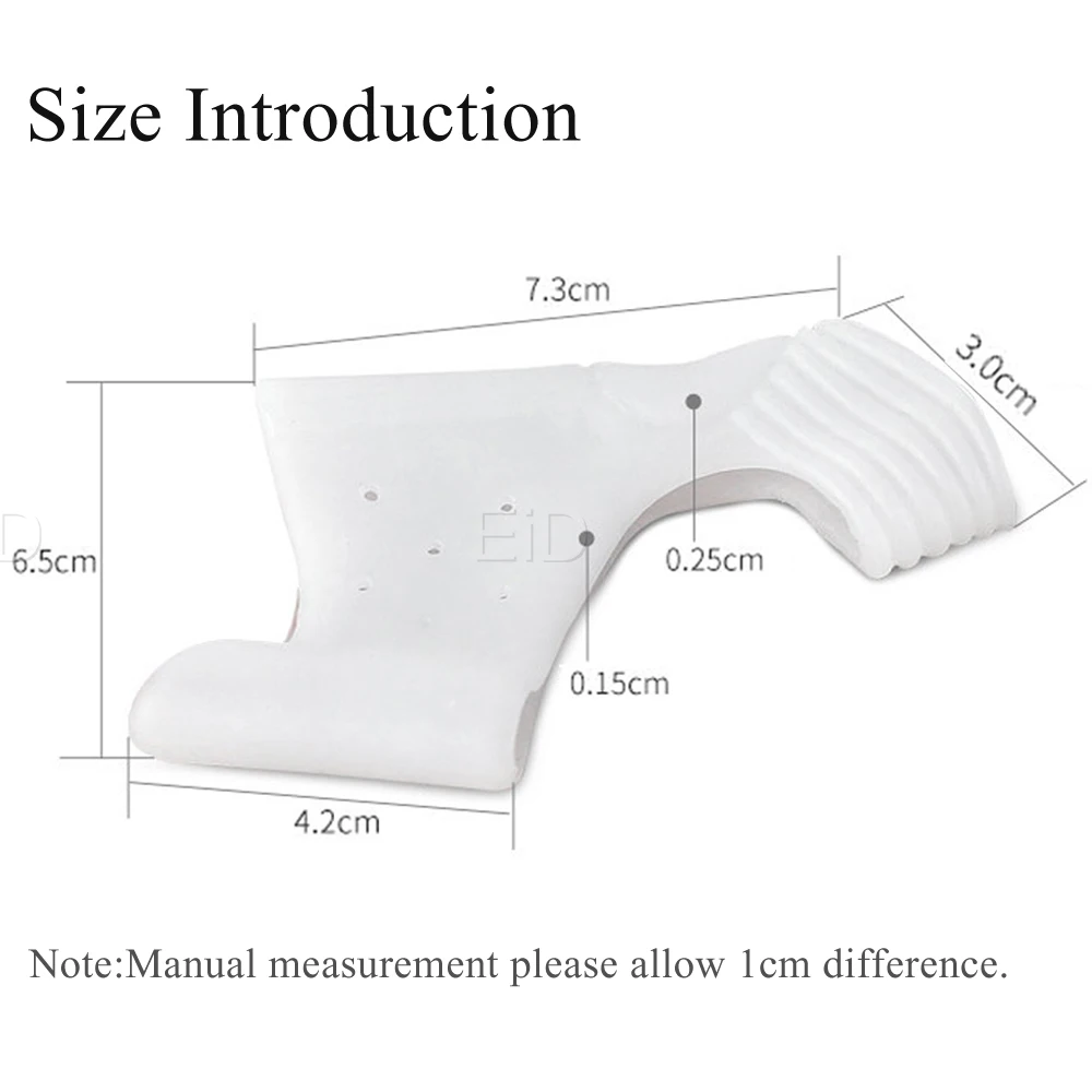 EiD Silicone Gel Toes Separator fot Hallux Valgus Orthotic Insoles Toe Correction Cushion Forefoot Pad Inserts Foot care Unisex