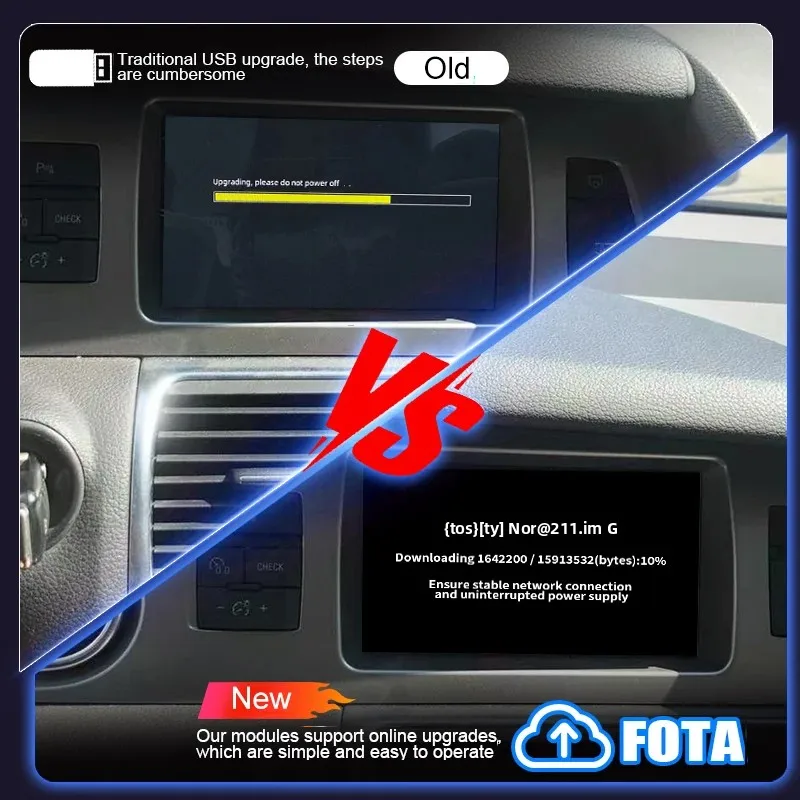 Фото Беспроводная коробка CarPlay Android Auto Box для Audi A4/A6L/Q7/A8 2005-2009 MMI2G High с функциями зеркальных звеньев AirPlay, камера заднего вида №5