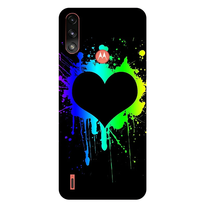 for moto e7i power case cartoon silicone tpu soft back cover case for motorola moto e7i power phone case e7power e 7i power capa free global shipping