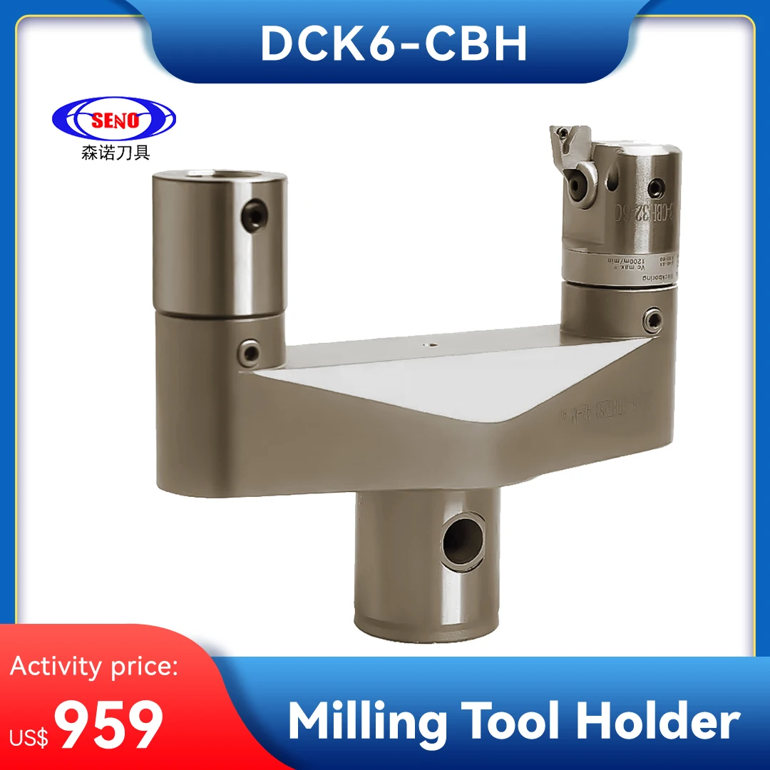 

SENO DCK CBH Precision Bridge Type Boring Cutter ENH Excircle Fine Boring Head 5-130mm Fine Cutter LBK Shank Milling Tool Holder
