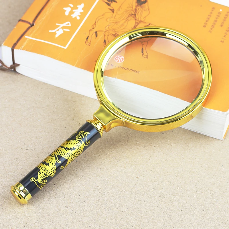 

10X Foldable Handheld Magnifier Mini Pocket Microscope Reading Magnifying Glass Lens Jewelry Loupe 80mm 70mm 60mm