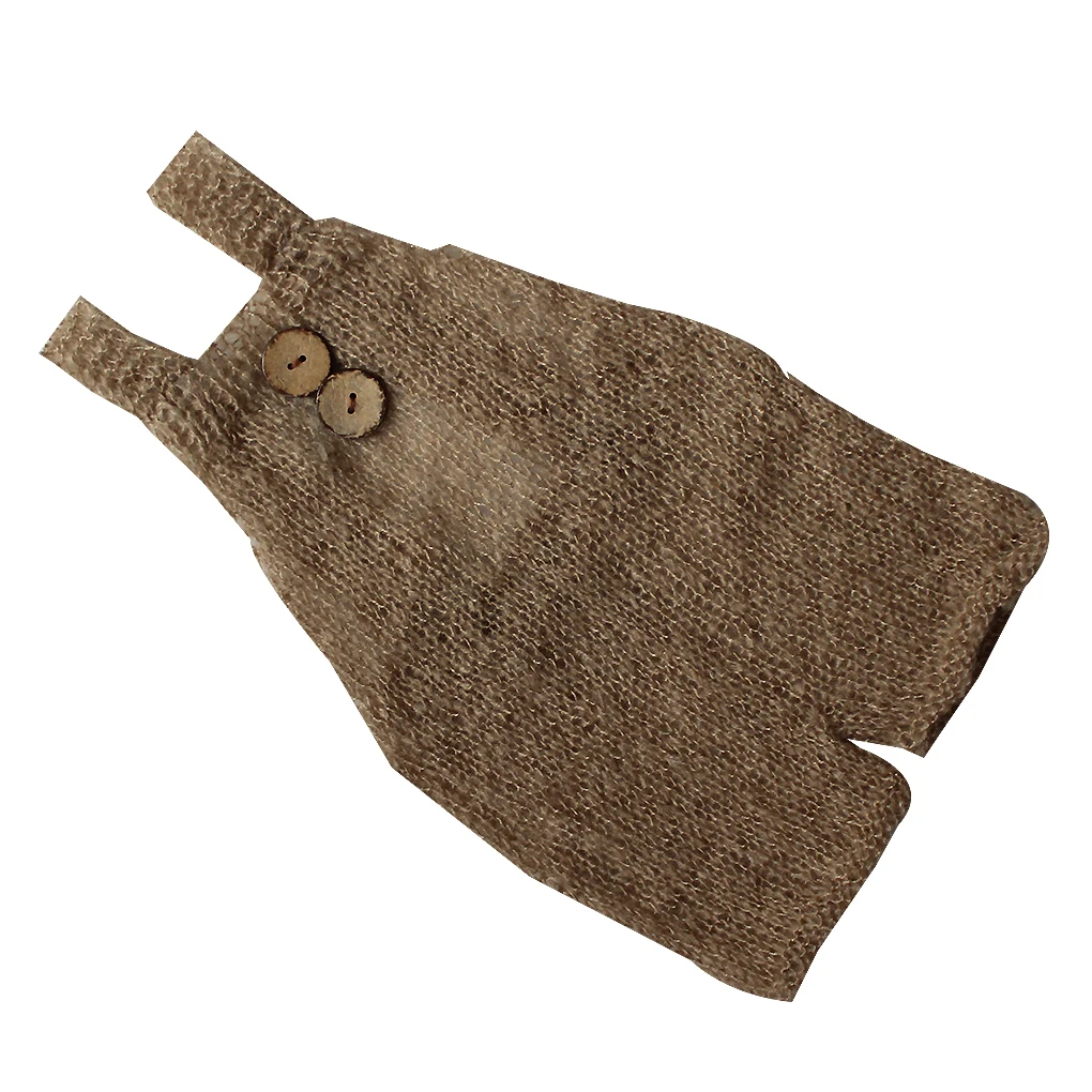 

2021 New Soft Baby Costume Newborn Photo Props Boys Girls Costume Infant Buttons Romper Baby Photography Outfit