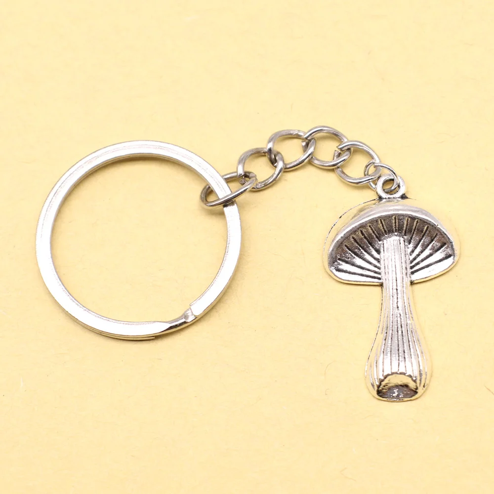 1 шт., женский брелок в виде гриба, 19x33 мм