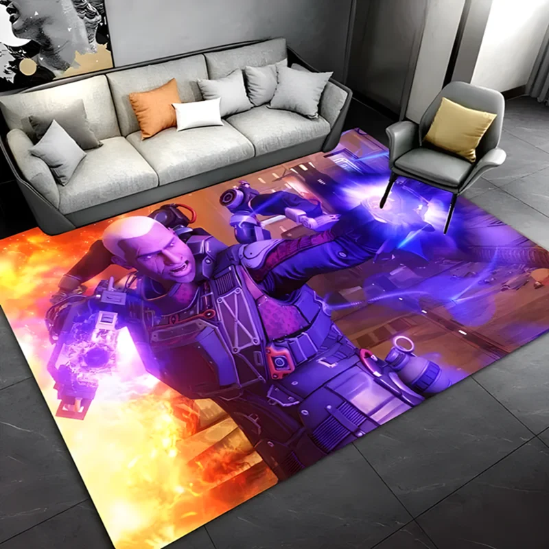 3D игровой ковер XCOM для гостиной спальни домашнего декора уличный коврик кемпинга