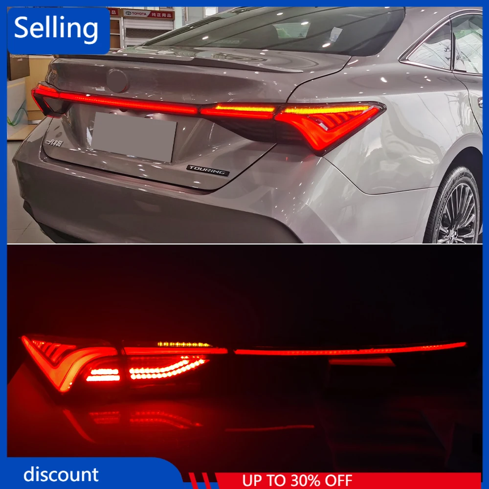 

Car Taillight Tail Lights For Toyota Avalon 2019 2020 Rear Fog Lamp + Brake Light + Reverse Lamp + Dynamic Turn Signal Light DD