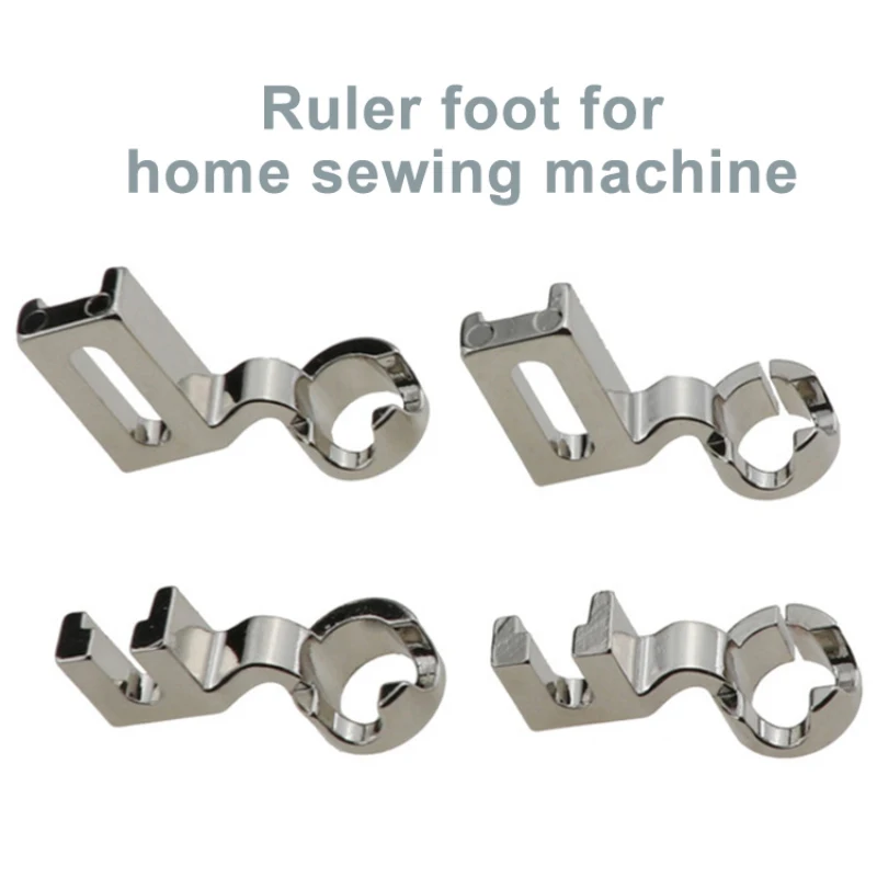 

Sewing Machine Foot Presser Foot Left Right Narrow Foot Compatible with Low Shank Snap Sew Accessories Rolled Hem Feet Domestic