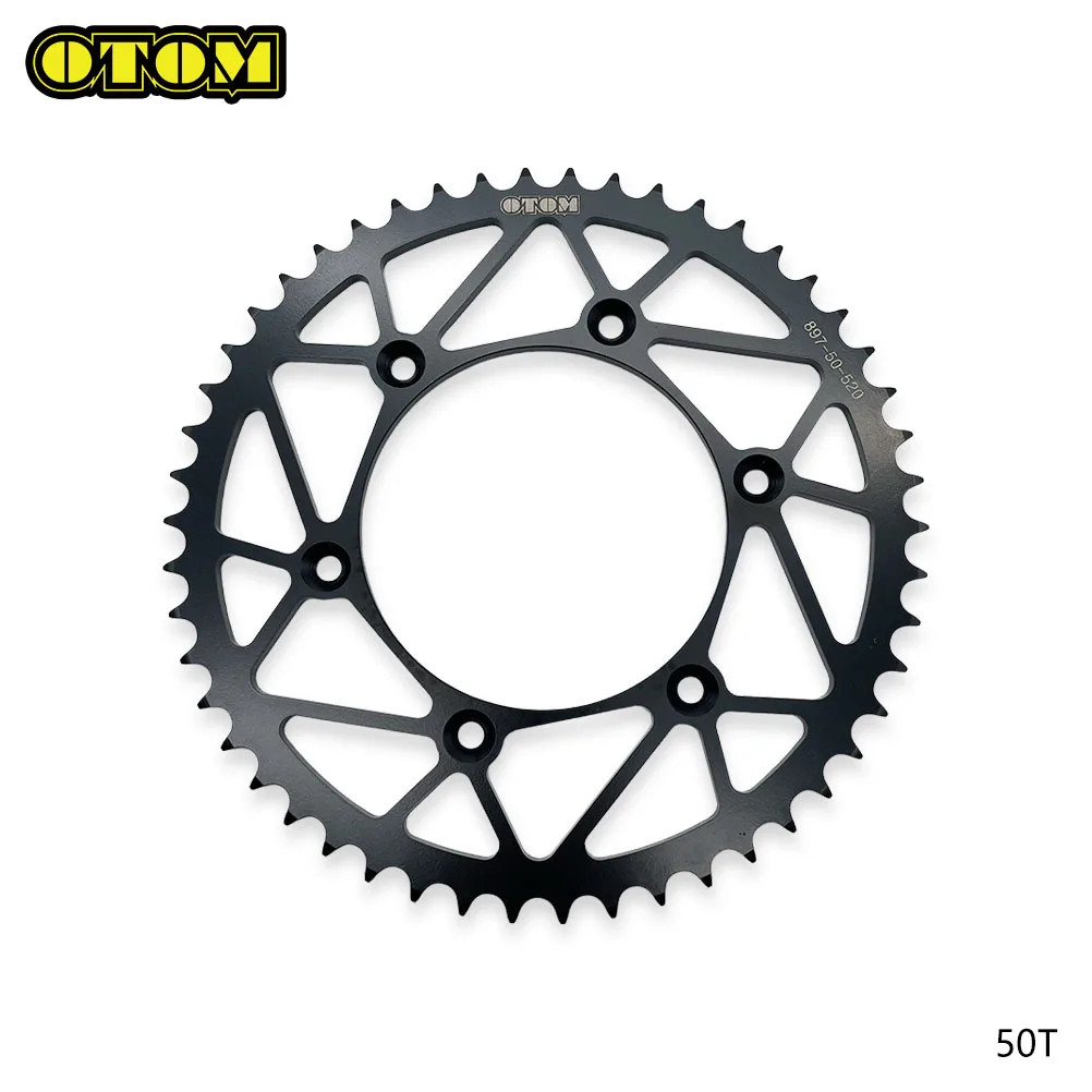 

Мотоцикл для KTM HUSQVARNA GASGAS Chain 520, задняя звездочка 50T 51T 52T, углеродистая сталь SXF EXC XCW TC FE ECF 125 250 350 450 2023