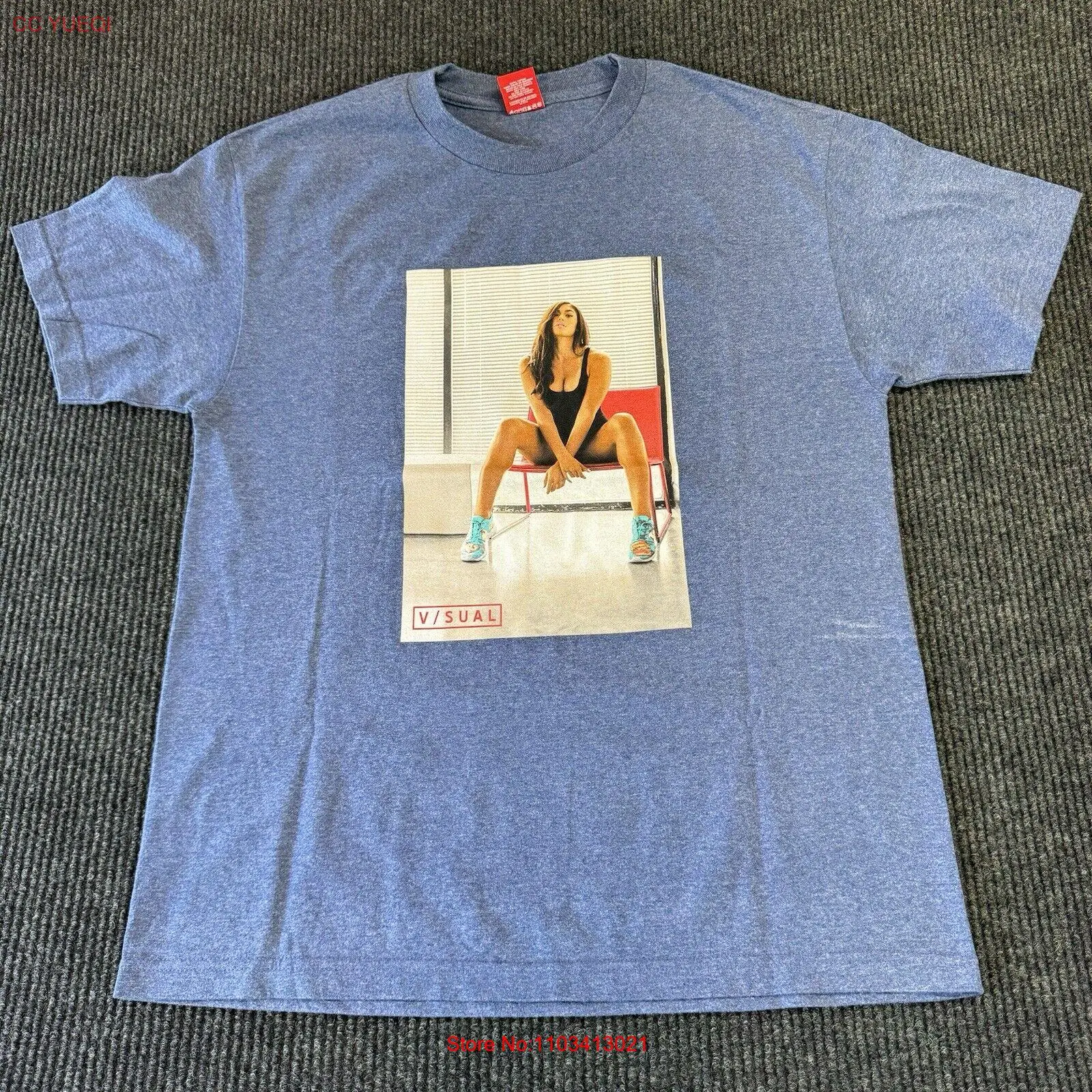 Визуальная Мужская футболка PacSun модель Ft