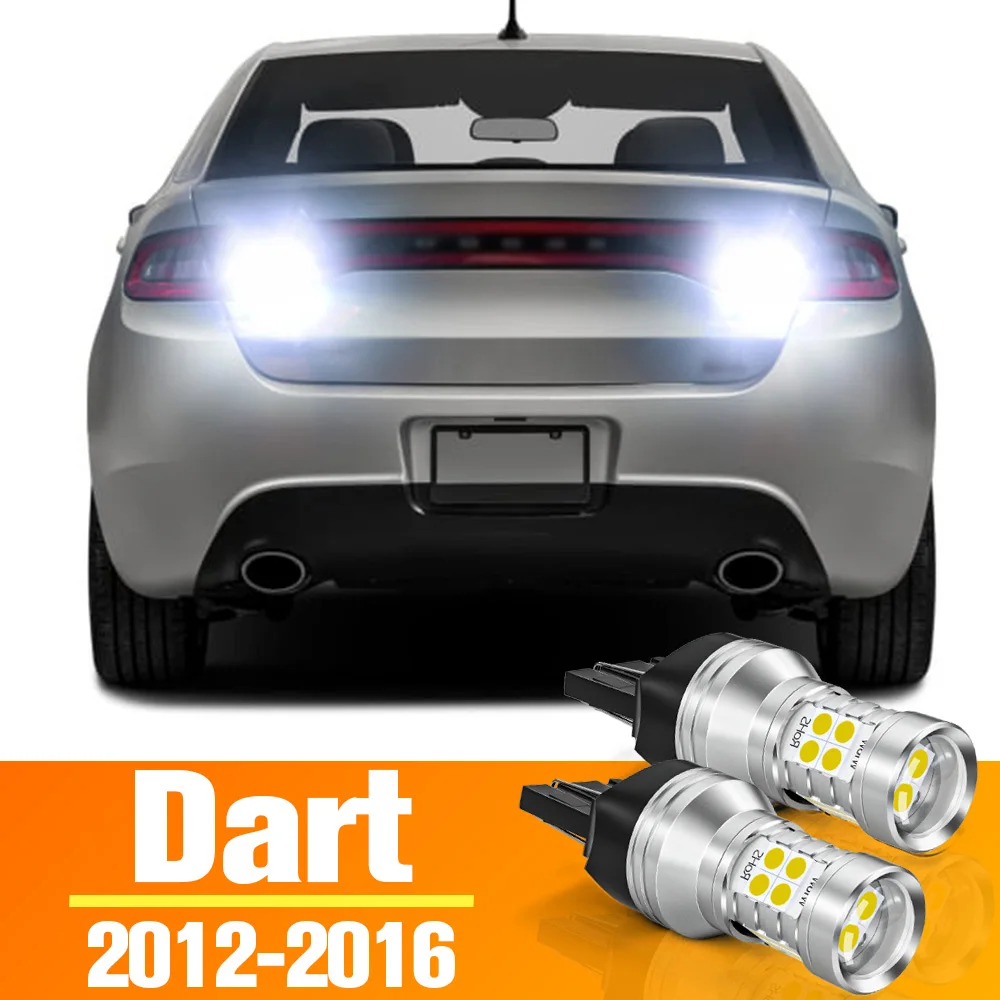 2 шт. светодиодный фонарь заднего хода для Dodge Dart аксессуары лампа 2012 2013 2014 2015 2016