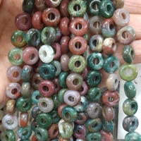 natural stone crystal aventurine jewelry making 410mm round 5mm big hole beaded loose beads diy bracelet necklace length 20cm