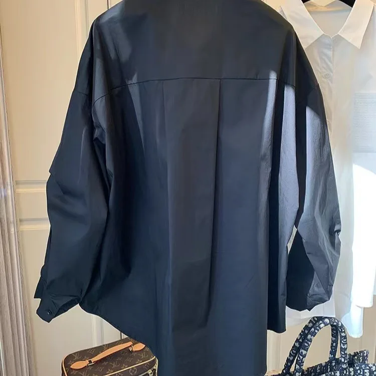 Big Sale Leak-Picking Counter Withdraw Brand Women's Clothing Autumn Patchwork Waffle Fake Two-Piece Female Sl... |