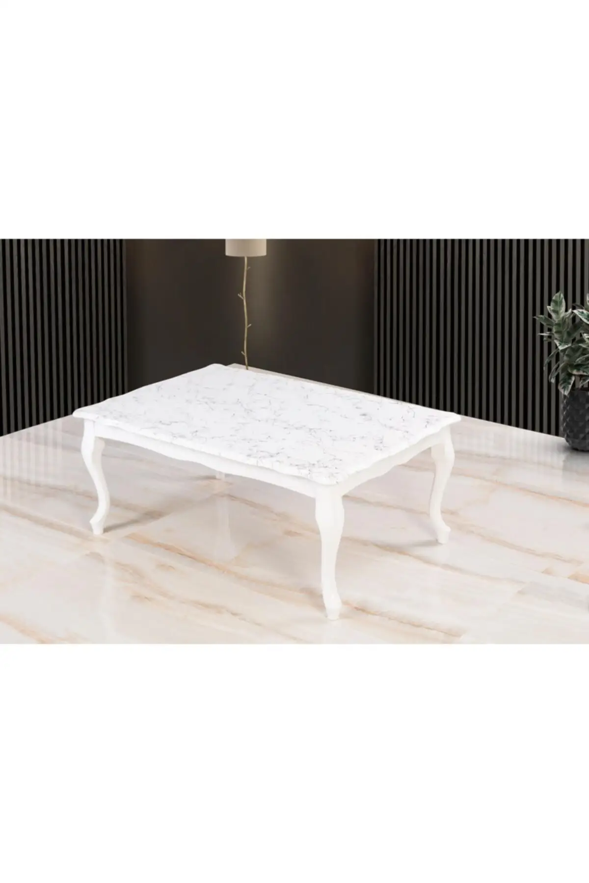 

Modern Marble Pattern White Lkens Medium Coffee table coffe table