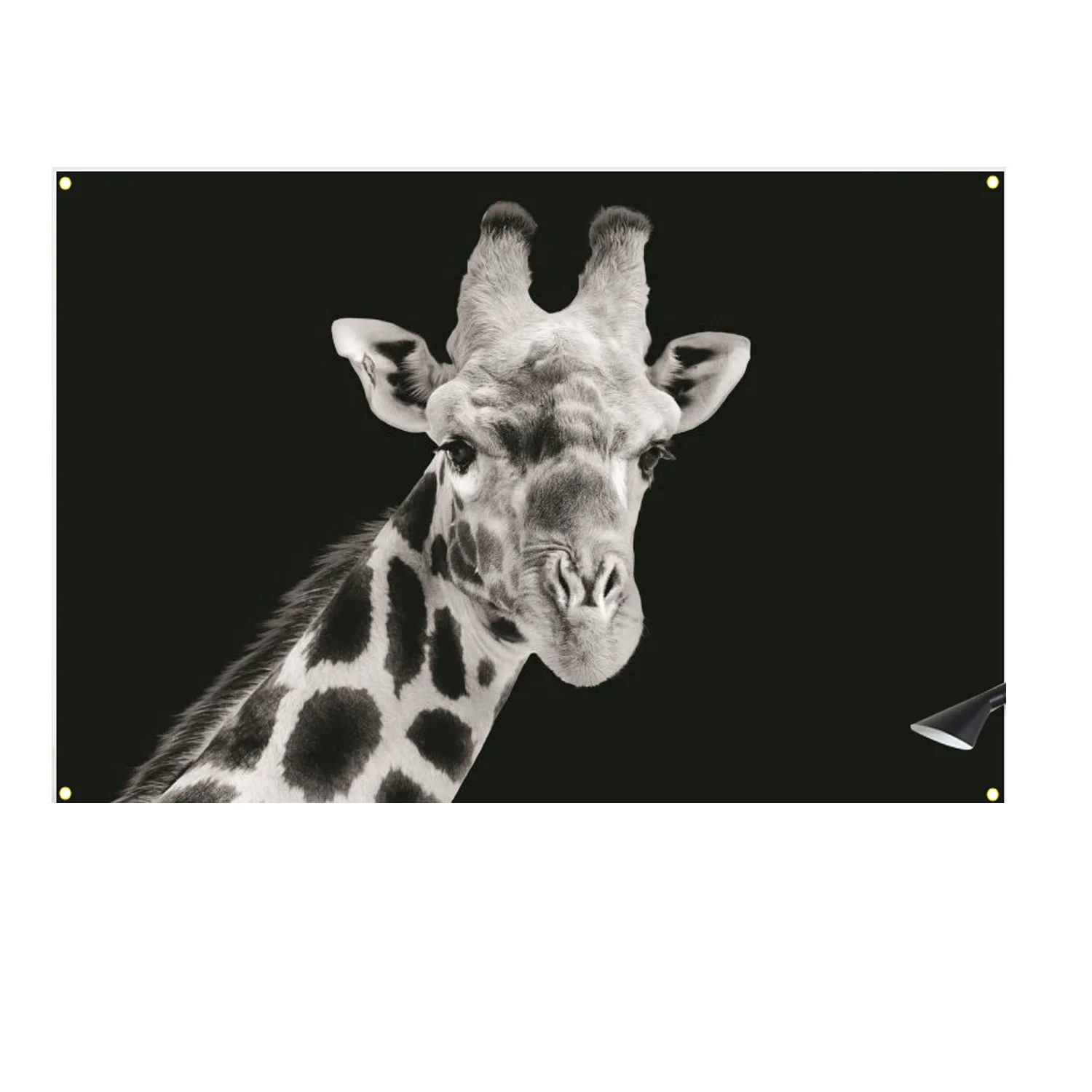 Подвесной флаг с изображением жирафа украшение для гостиной фон дивана картина