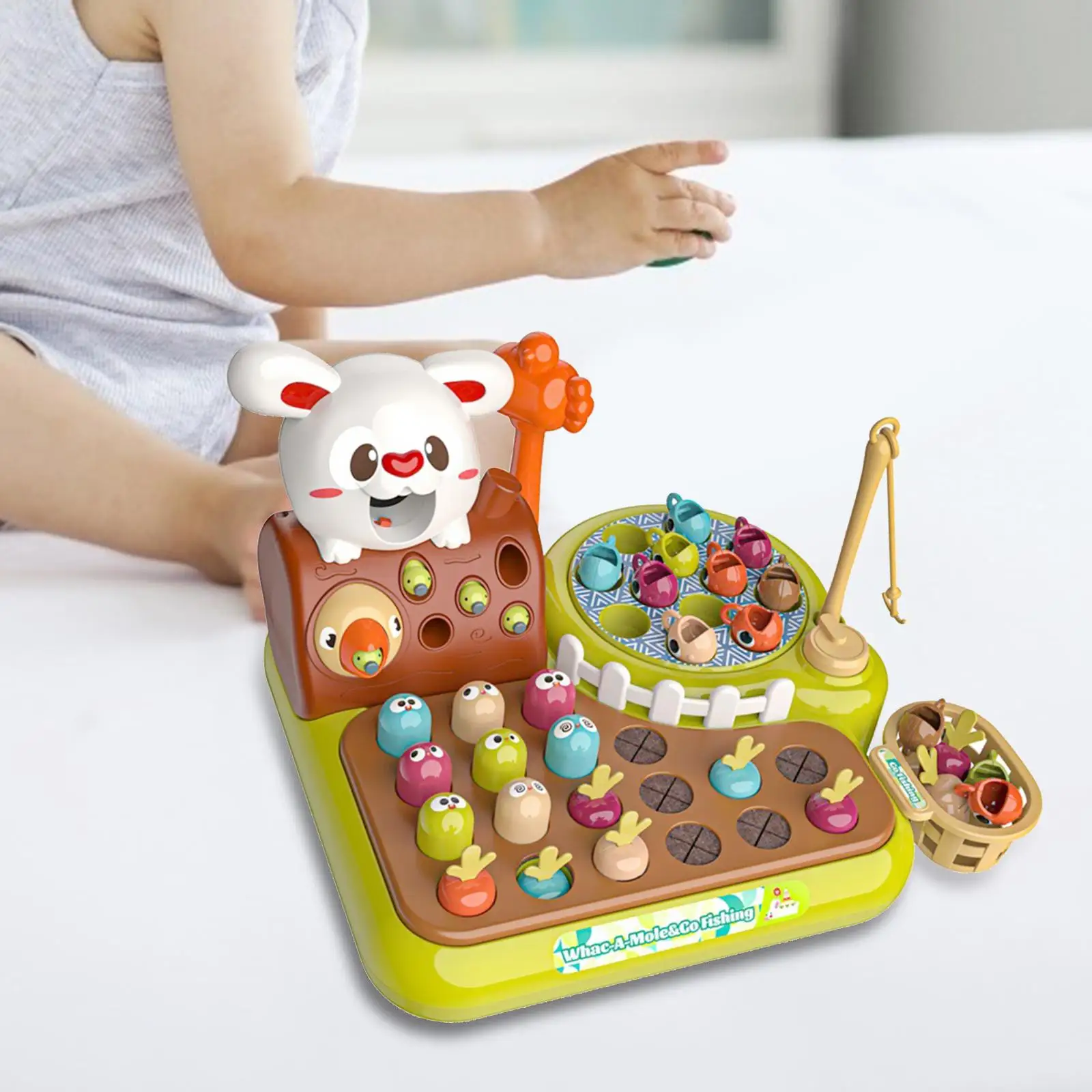 

Montessori Toys Counting Party Toy Fishing Game for Kids Boys Girls Children