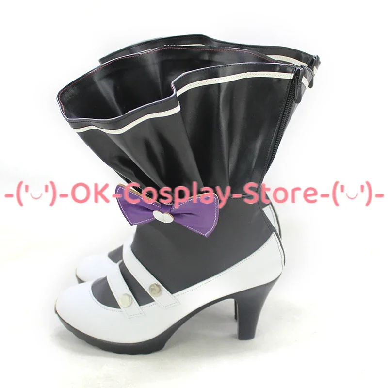 Sirasu Azusa обувь из искусственной кожи для косплея аниме-игра синий архив реквизит