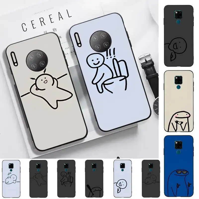 

Cute Cartoon Matchman Phone Case for Huawei Mate 10 20 lite pro Y 5 6 7 8 9 prime 2019
