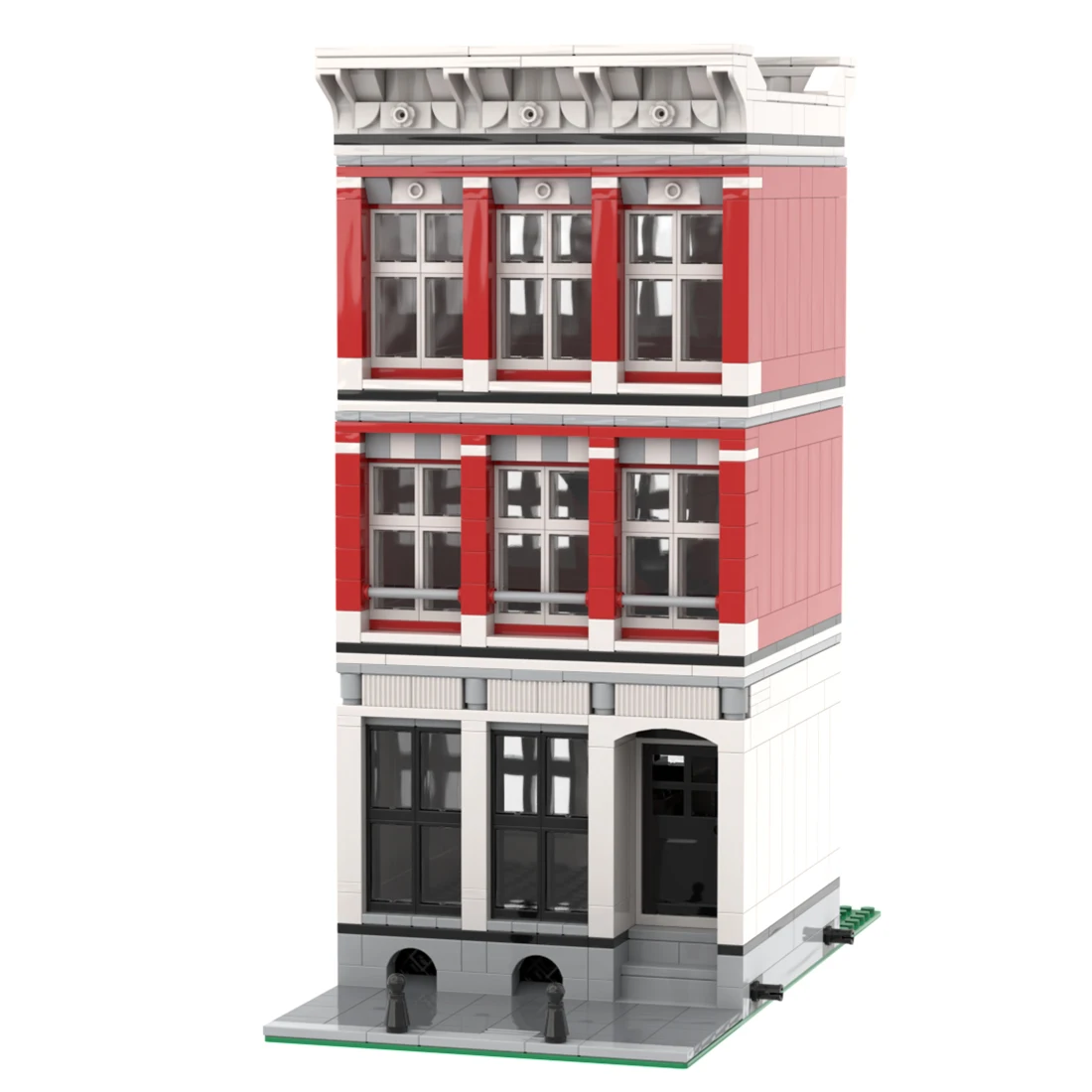 

MOC-47824 824 шт. + подлинное модульное здание-дом канала Амстердам Nr 2, строительные блоки, архитектурный набор MOC, Игрушечная модель